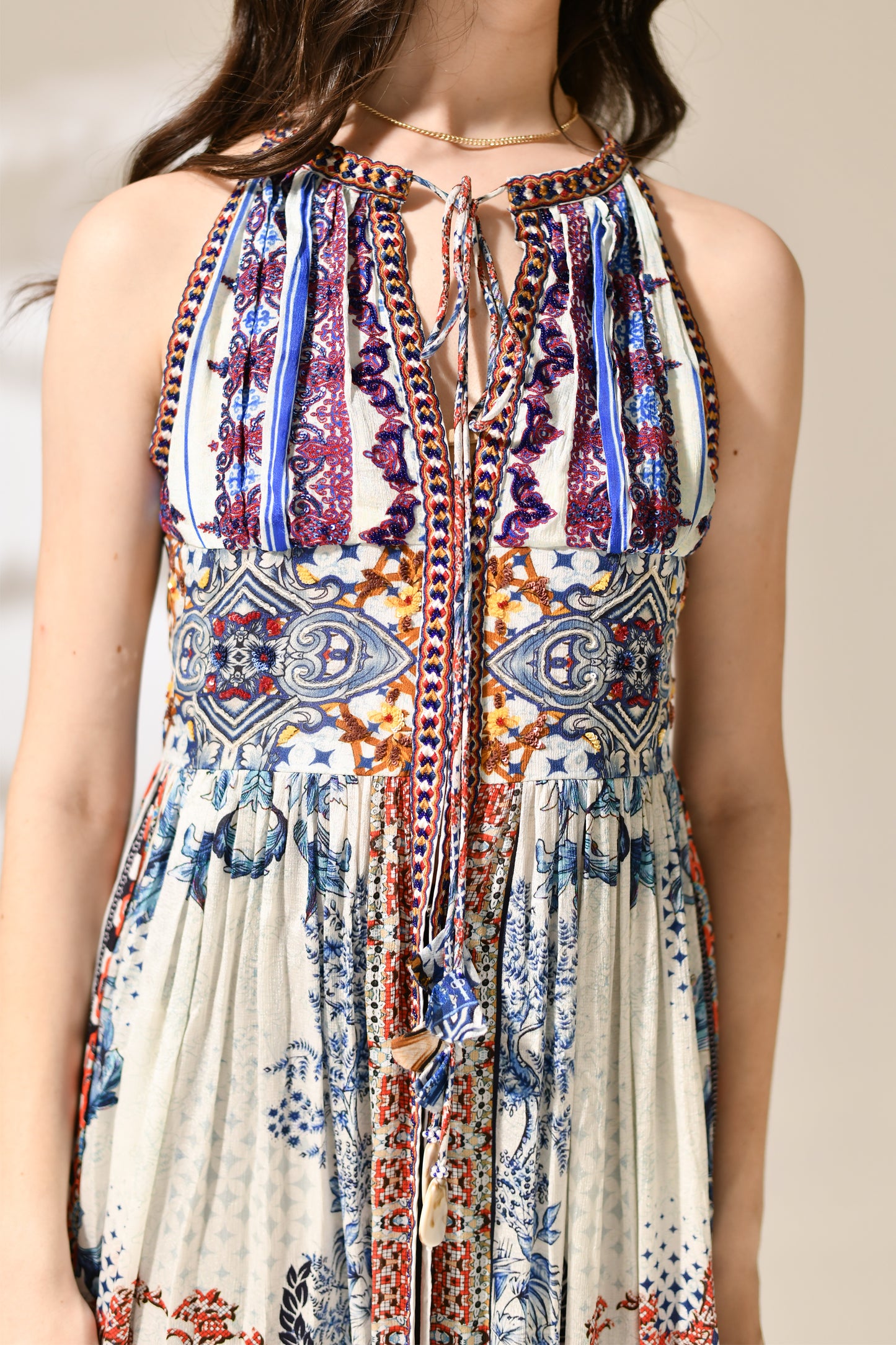 Nomad Aura Halter Maxi