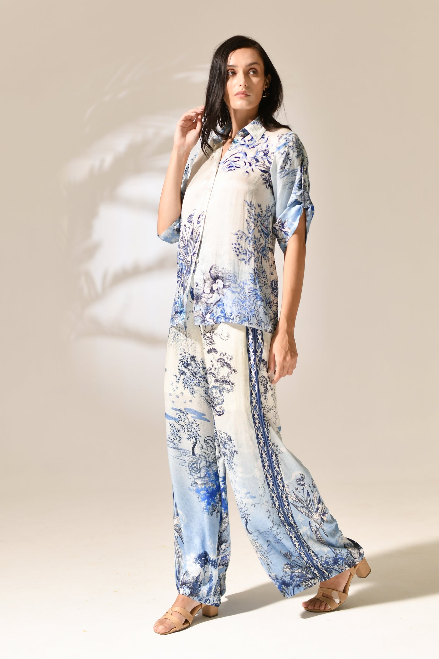 Azure Estate Loungewear shirt