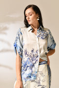 Azure Estate Loungewear shirt