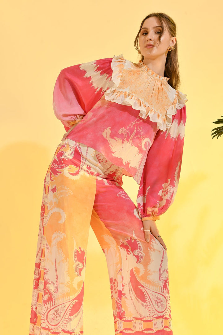 Neckholder-Top aus Linne