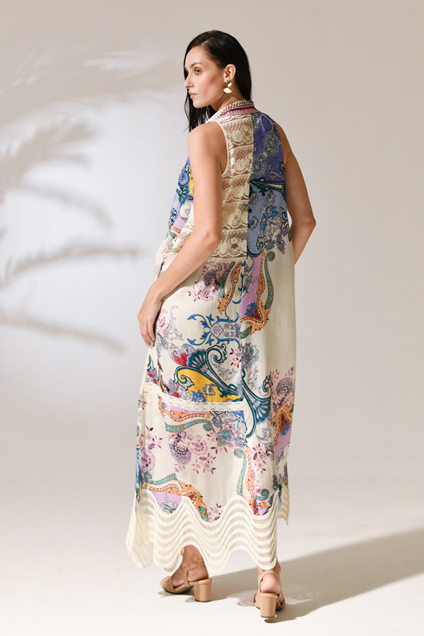 Heritage Patchwork Sleeveless dress