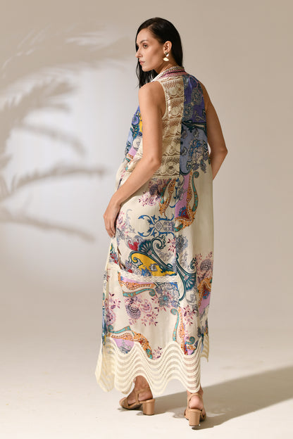 Heritage Patchwork Sleeveless dress