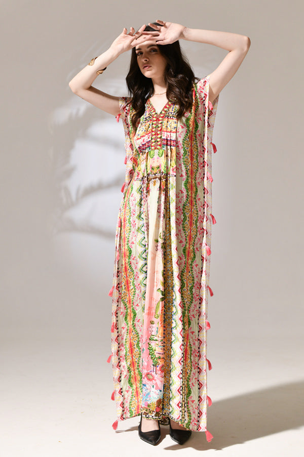 Solstice Tassel Kaftan
