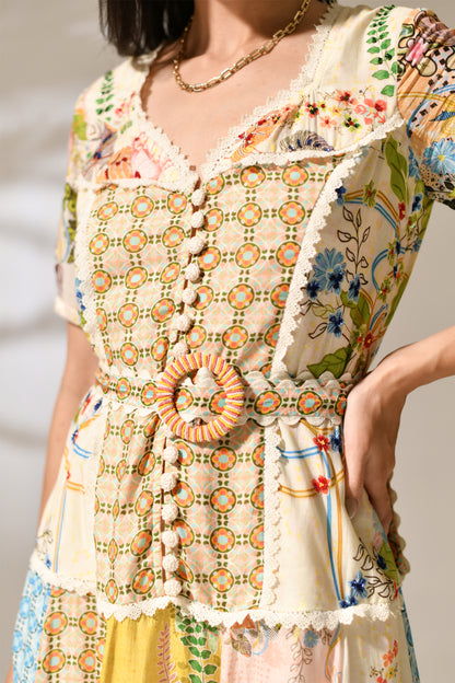 Primrose Artisanal Patchwork dress