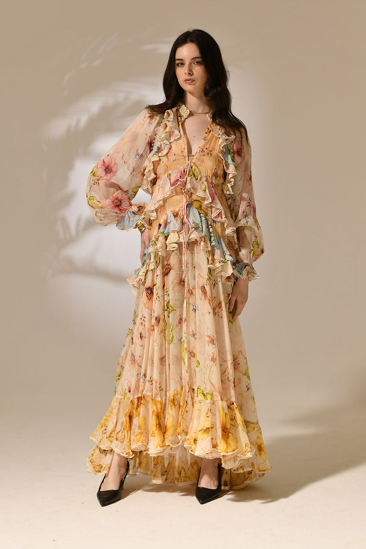 ORCHID BREEZE ABAYA