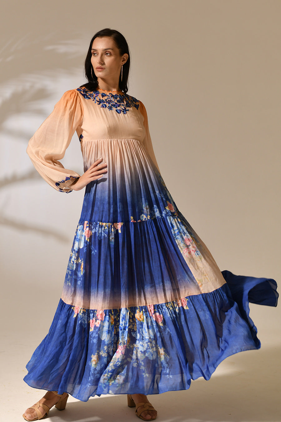 TERRA BLUE MAXI DRESS