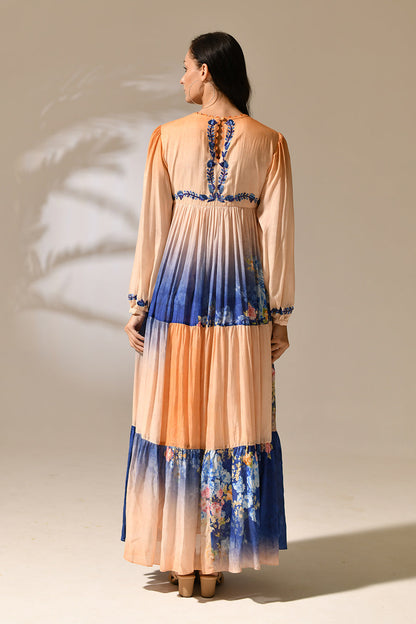 TERRA BLUE MAXI DRESS