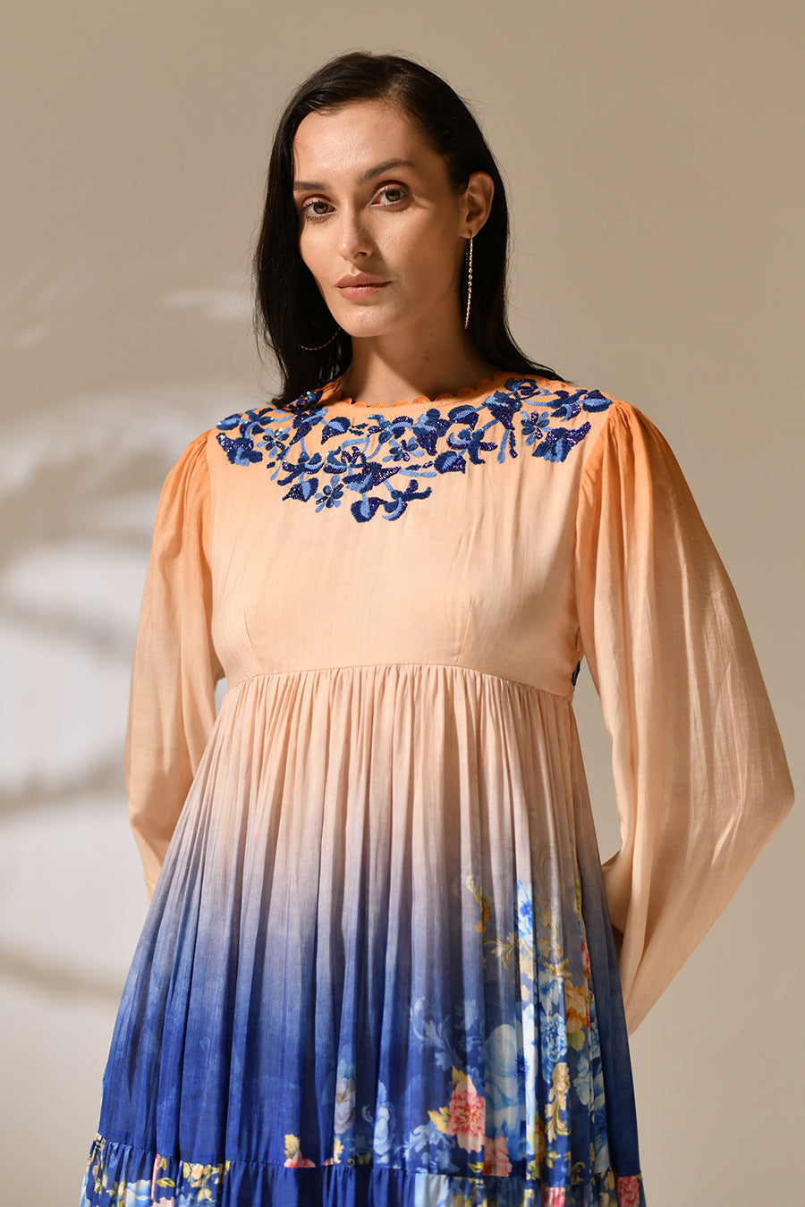 TERRA BLUE MAXI DRESS
