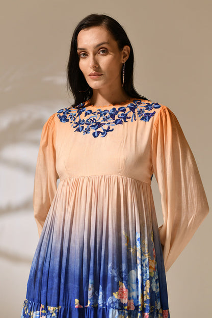 TERRA BLUE MAXI DRESS