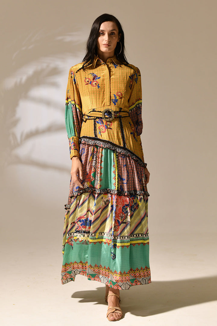RUTH EMBELLISHED MAXI DRESS