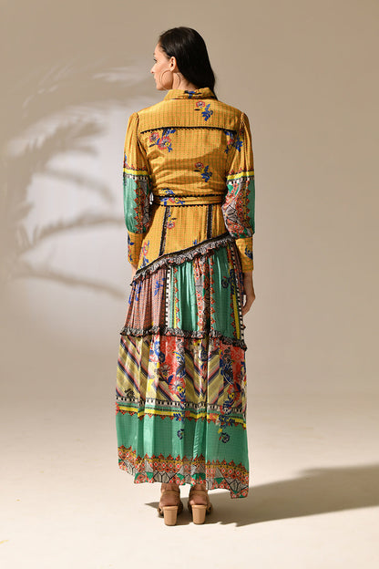 RUTH EMBELLISHED MAXI DRESS