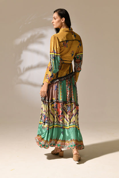 RUTH EMBELLISHED MAXI DRESS