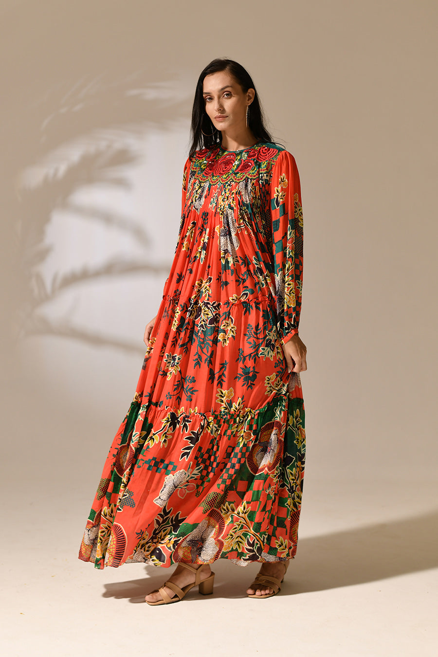 AURORA LUSH MAXI DRESS