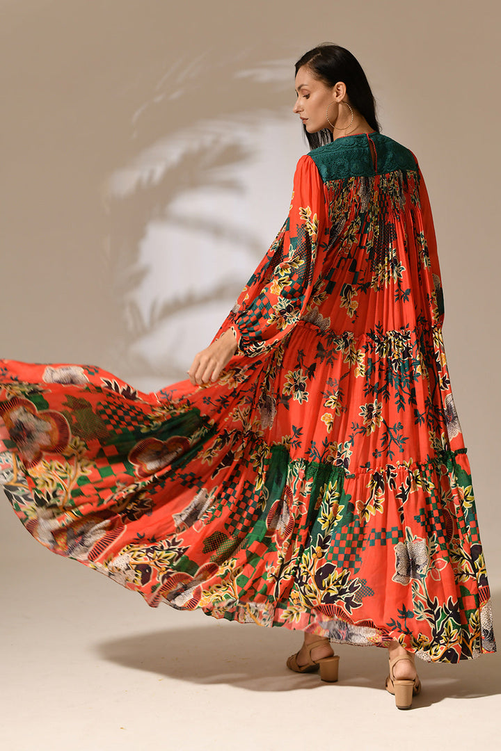 AURORA LUSH MAXI DRESS