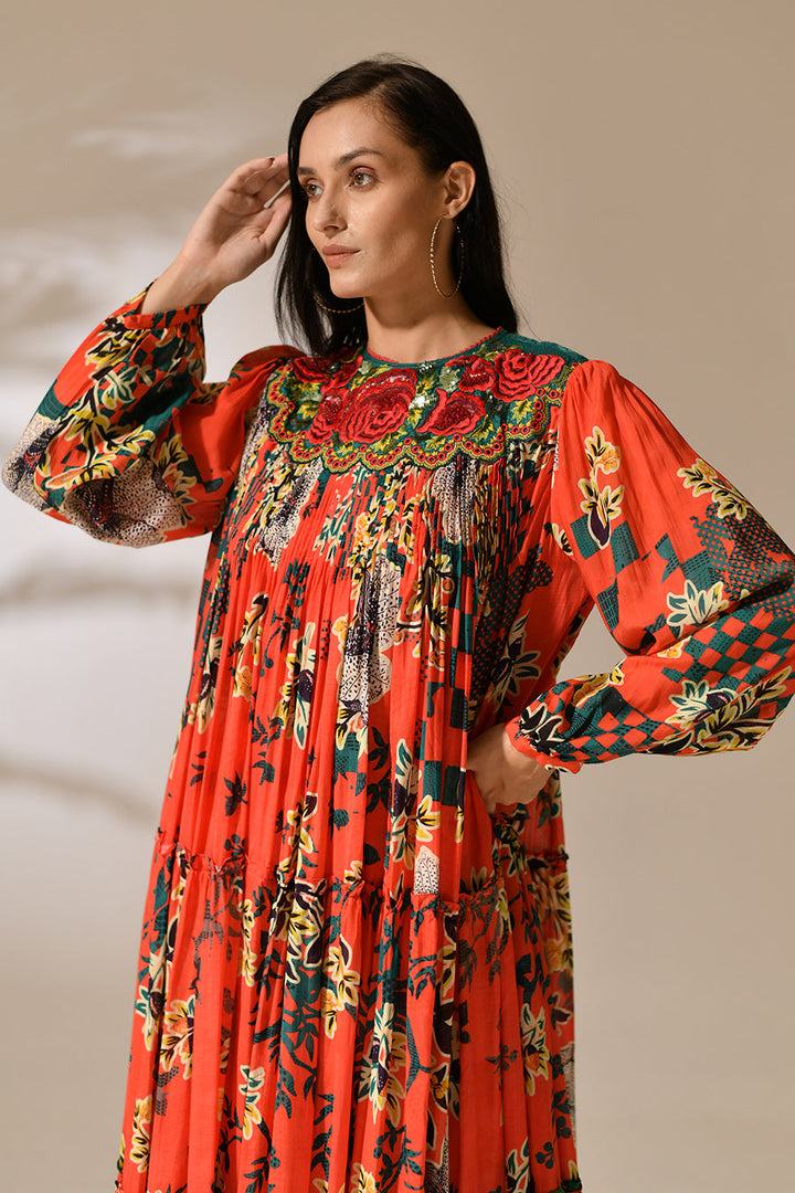 AURORA LUSH MAXI DRESS