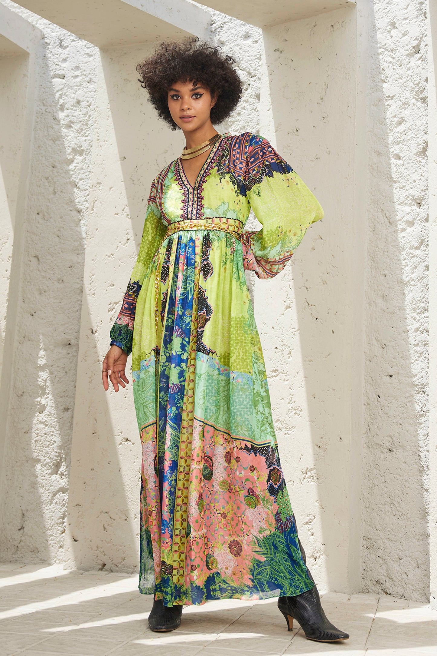 GOSSAMIA MAXI DRESS