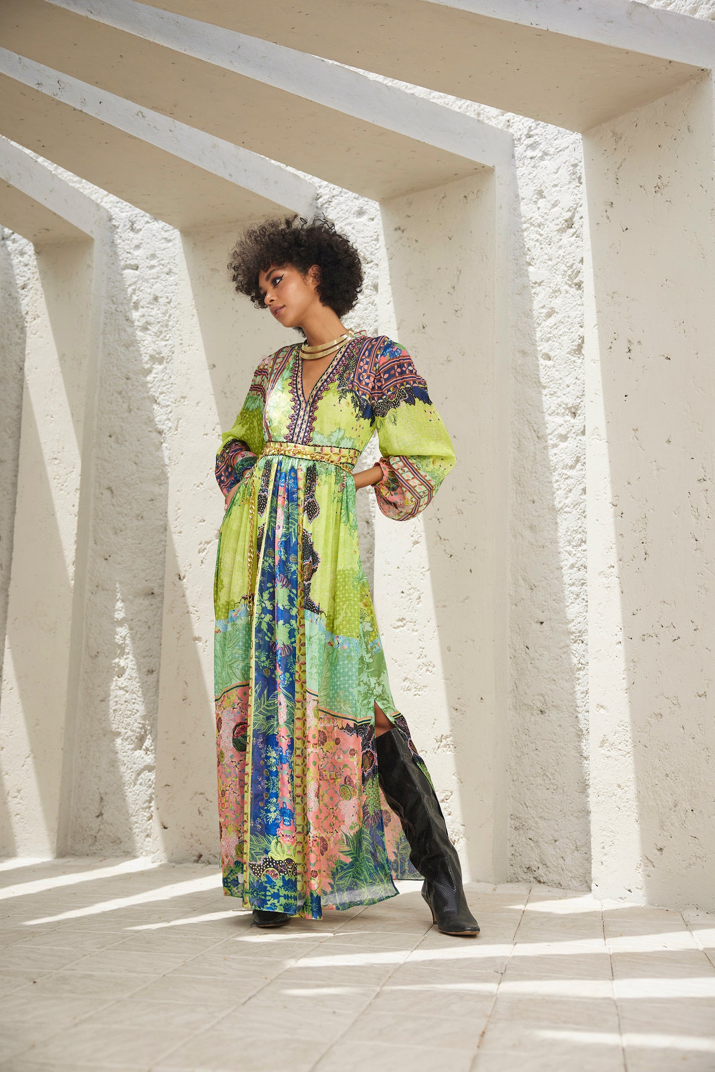 GOSSAMIA MAXI DRESS