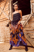 KALA PLEATED MAXI SKIRT