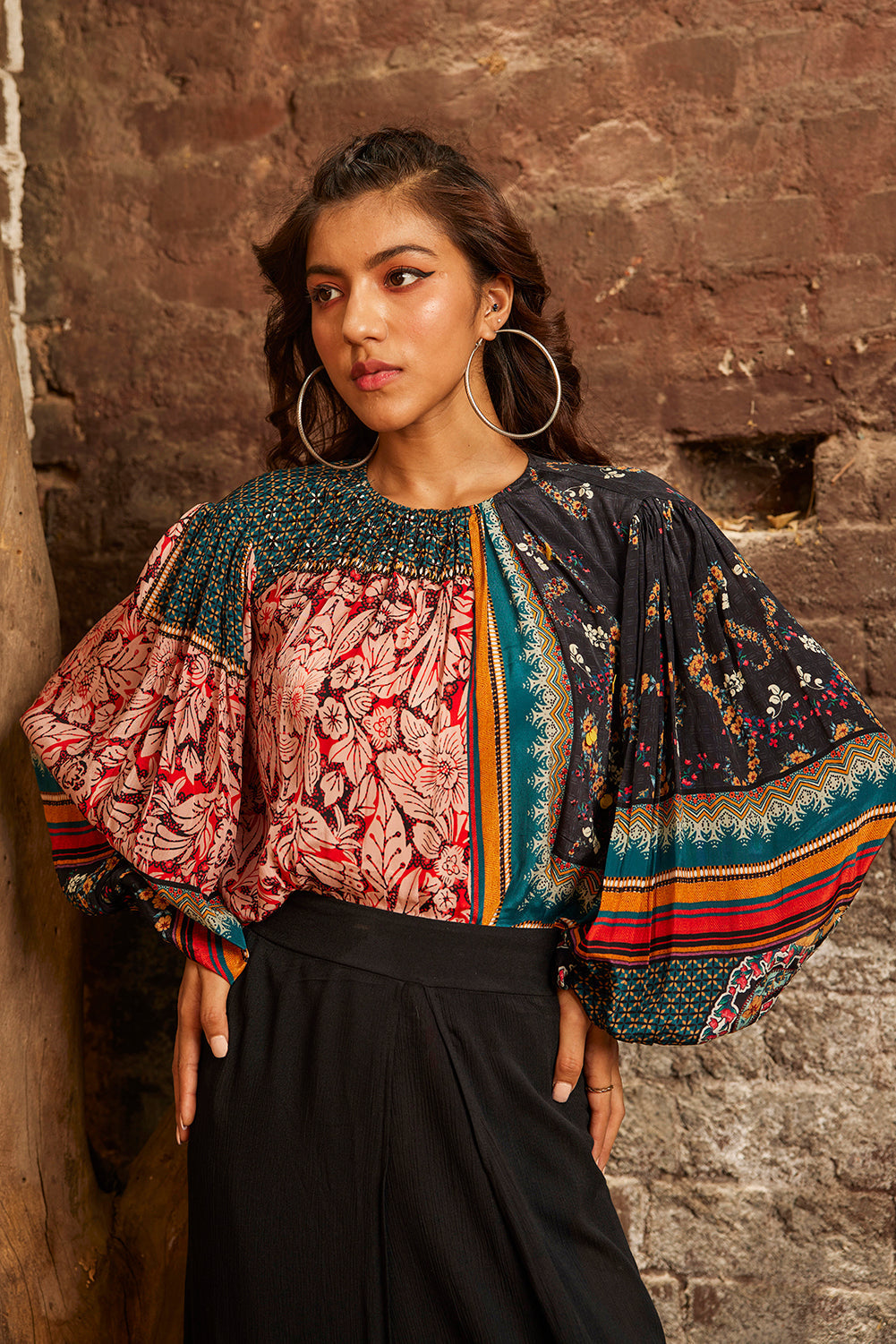 PRUDENCE EMBROIDERED BLOUSE