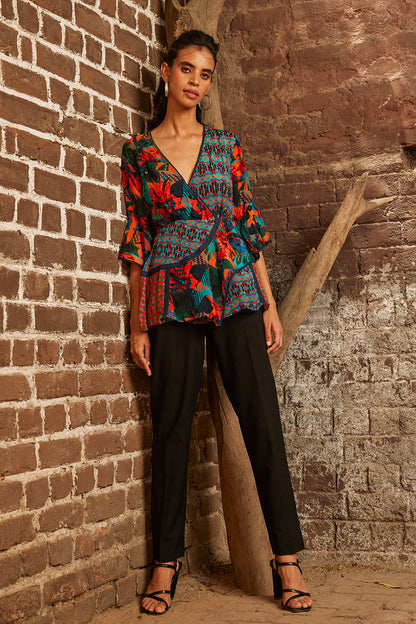 CELESTINE EMBROIDERED BLOUSE