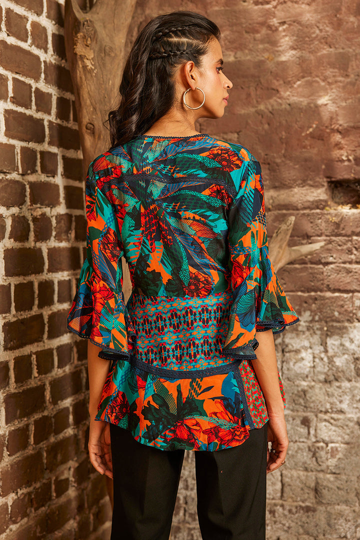 Bestickte Bluse „Celeste“