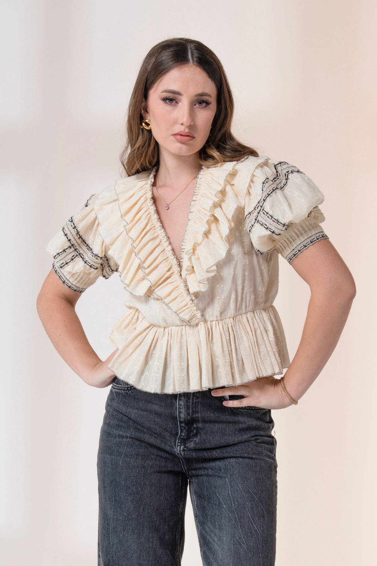 Marova Rüschentop