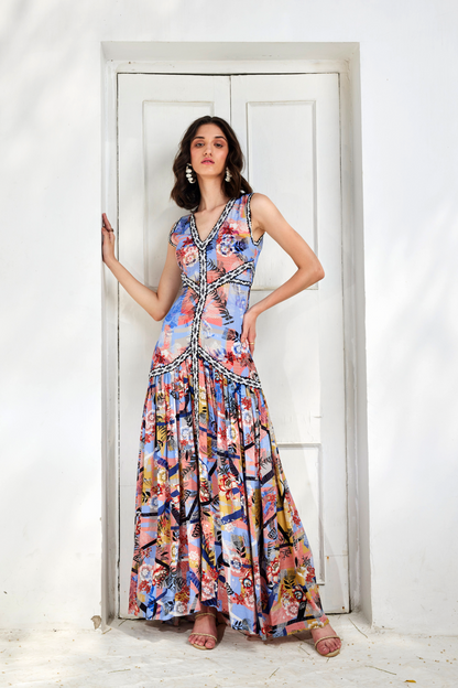 TAYLOR CUT-OUT MAXI DRESS