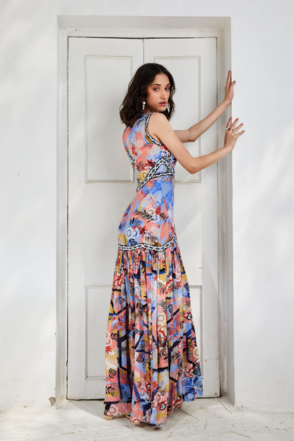 TAYLOR CUT-OUT MAXI DRESS