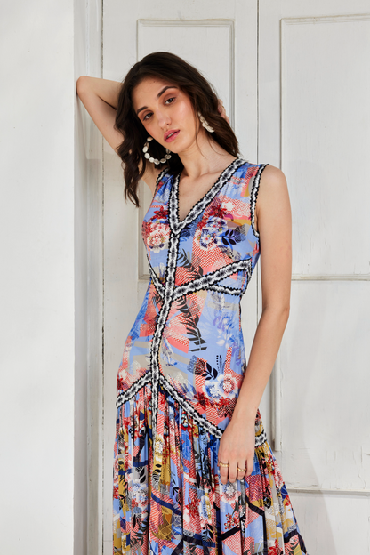 TAYLOR CUT-OUT MAXI DRESS