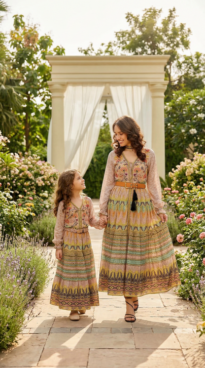 GIORGIA EMBROIDERED MAXI DRESS