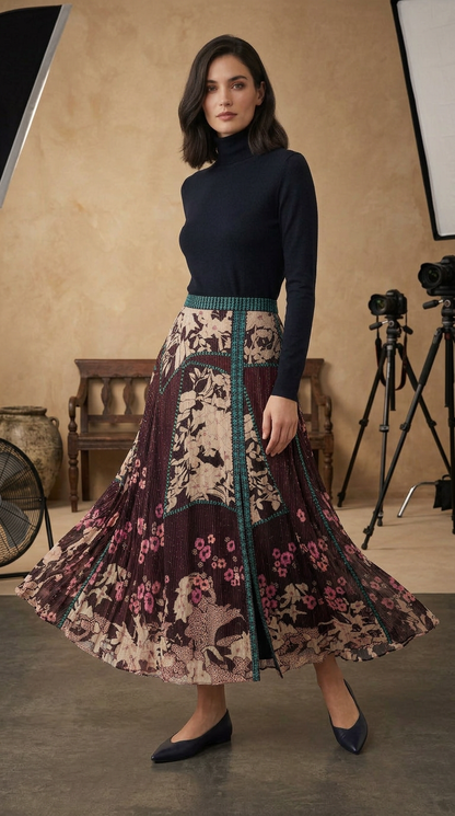 ANAROSA  MAXI SKIRT