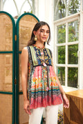 CELINA ABSTRACT TOP