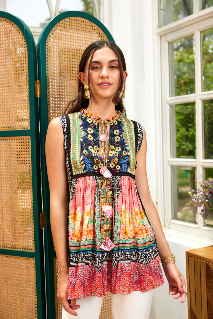 Abstraktes Oberteil Celina